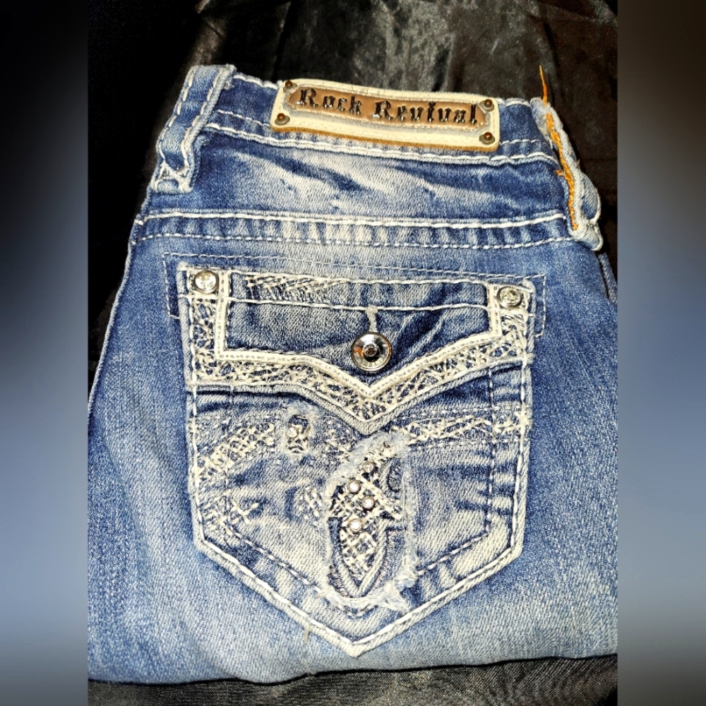 Rock revival jeans size 27